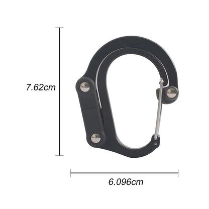Hybrid Gear Clip Carabiner