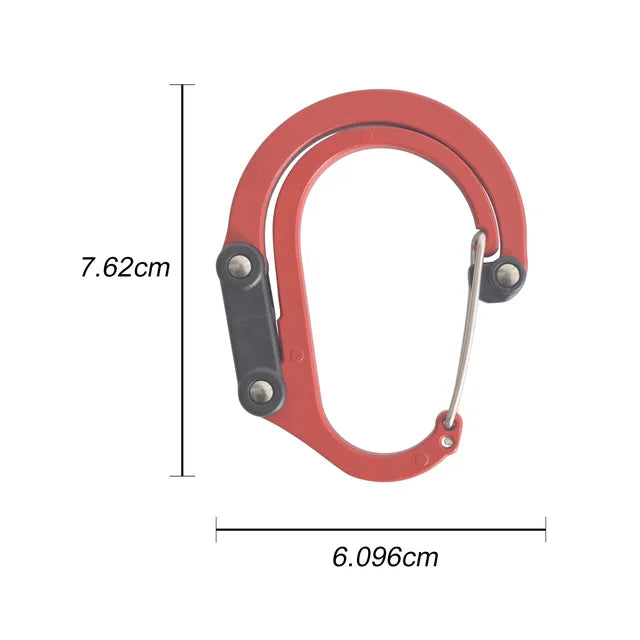 Hybrid Gear Clip Carabiner